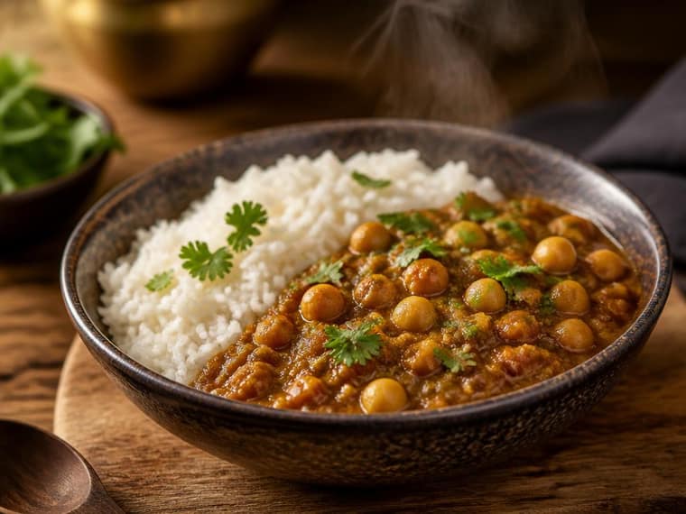 10 Minute Chickpea Curry